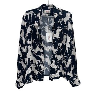 NWT SISTER Paul & Joe Wild Horses Blouse‎
